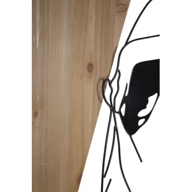 Płyta ścienna STRIP -B- Żelazo i Drewno 50 2 90 cm